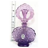 Fenton amethyst perfume bottle w/ stopper