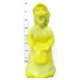 Fenton 8in dandelion witch with treat bag figure