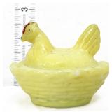 Westmoreland mini dandelion hen on nest