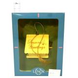 Lenox birdhouse ornament in org box