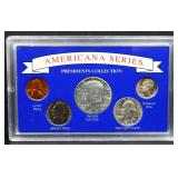 Americana Series Presidents Collection coin set