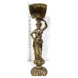 16in metal figural planter