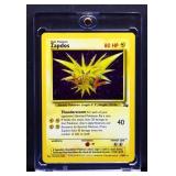Pokemon Zapdos Thunderstorm card