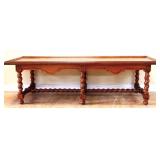1920s oak coffee table see photos
