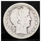 1911 barber half dollar