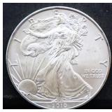 2010 silver eagle coin