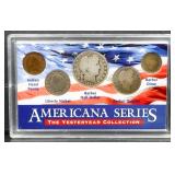 Americana Series Yesteryear Collection coin set