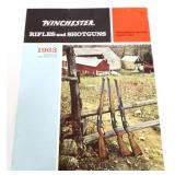 1963 Winchester Rifles & Shotguns catalog