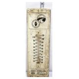 Vntg metal 4.5x14 Agway Petroleum thermometer