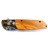 Blackhills steel 1 blade knife in org box