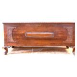 Vintage cedar lined blanket chest see photos