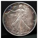 1990 silver eagle coin