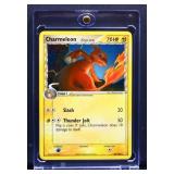 Pokemon Charmeleon Slash Thunder Jolt card