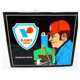 Vntg metal 28x24 Ramy Seed Mankato MN sign