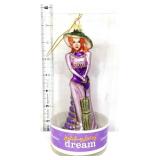 Holiday Living Dream lady ornament in package