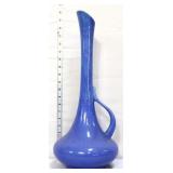 Vntg Haeger 20in blue ewer