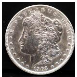 1903 Morgan silver dollar