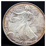 1998 silver eagle coin