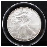 2010 silver eagle coin