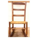 Vintage ladder back rocker