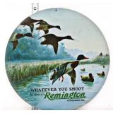 Metal 10.75 Remington Whatever You Shoot sign