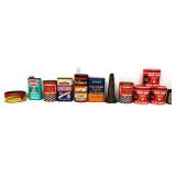Lot of estate tins & cans
