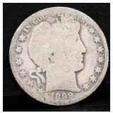 1899O barber half dollar
