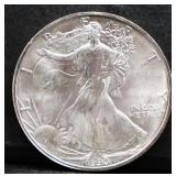 1990 silver eagle coin