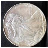 1994 silver eagle coin