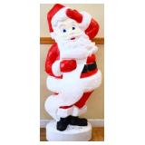 Vntg 43.5in Santa blow mold no cord NO SHIP