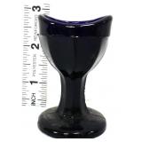 Vintage black glass eye wash