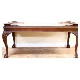Vintage French clawfoot coffee table see pics