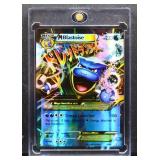 Pokemon M Blastoise Dread Launcher card