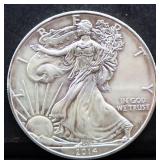 2014 silver eagle coin