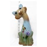 Fenton 12in hummingbird in flight scene happy cat