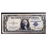 1935D blue seal $1 silver certificate
