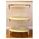 Metal 3 tier bathroom shelf