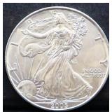 2005 silver eagle coin
