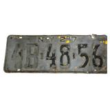 1927 New York license plate