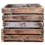 Vintage wood crate