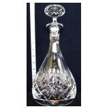 Stephens lead crystal decanter with stopper