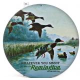 Metal 10.75 Remington Whatever You Shoot sign