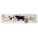 Mixed estate lot, inc cow creamers, lot as is