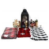 Mixed estate lot, inc Christmas houses