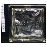 Vntg Esso World Fair 1939 glass bank