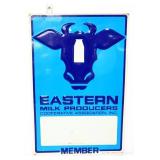 Vntg metal 12x18 Eastern Milk Products Member sign
