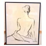 Framed 23x29 women
