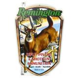 Metal 10x14.75 Remington Ammo deer sign