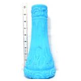 Vintage blue opaline 10in vase
