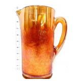 Vintage marigold carnival pitcher